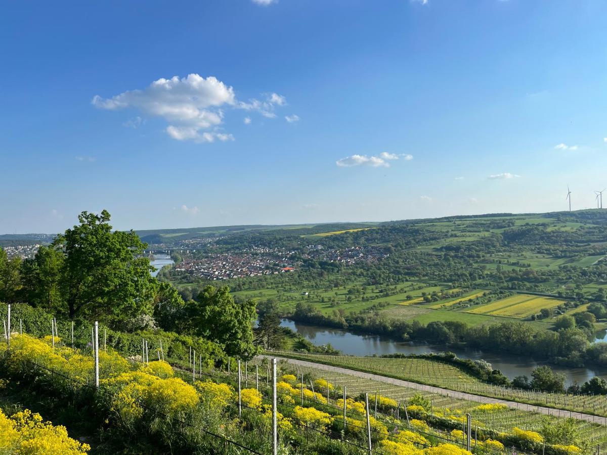 Maindrei - Schlafen Am Fluss Otel Margetshöchheim Dış mekan fotoğraf