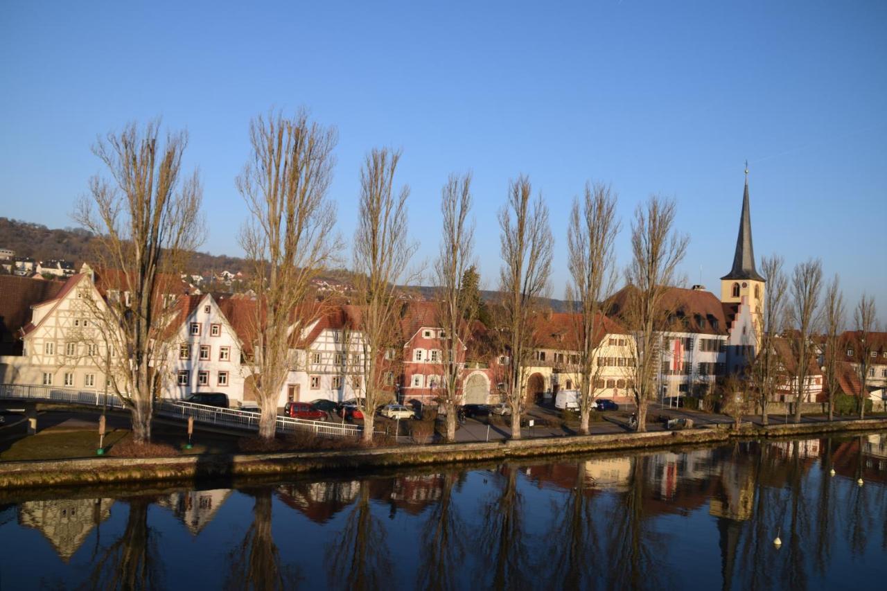 Maindrei - Schlafen Am Fluss Otel Margetshöchheim Dış mekan fotoğraf