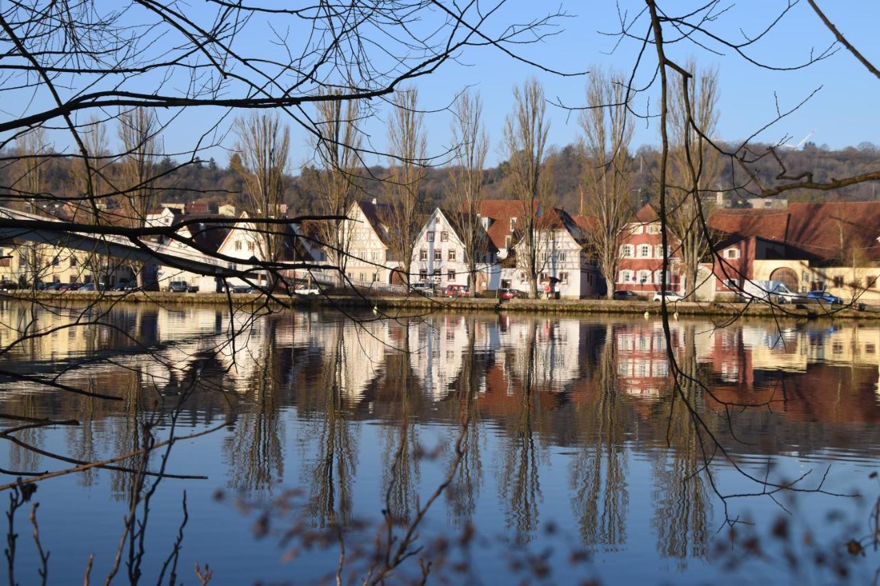 Maindrei - Schlafen Am Fluss Otel Margetshöchheim Dış mekan fotoğraf